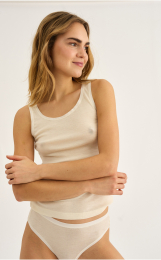 Tanktop | 100% uld | Ivory -JBS of Denmark Women