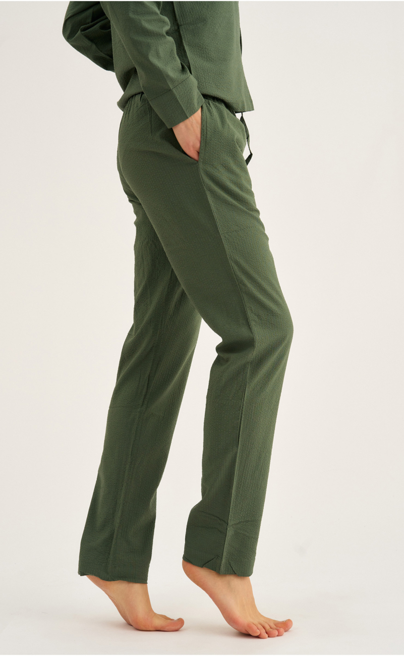 Pyjamasbukser | Bambusviskose | Grøn -JBS of Denmark Women