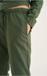 Pyjamasbukser | Bambusviskose | Grøn -JBS of Denmark Women