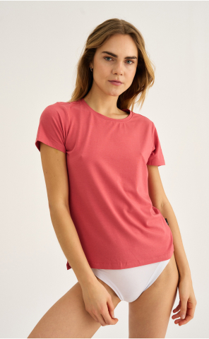 T-shirt |  Bambusviskose | Rød -JBS of Denmark Women