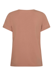 T-shirt |  Bambusviskose | Fersken -JBS of Denmark Women