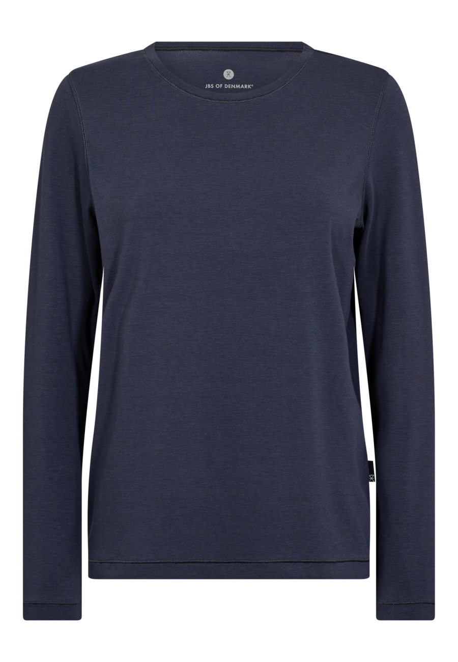 Langærmet t-shirt | Bambusviskose | Lavendel -JBS of Denmark Women