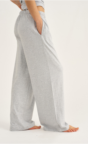 Bukser m. lige ben | Bambusviskose | Grå -JBS of Denmark Women