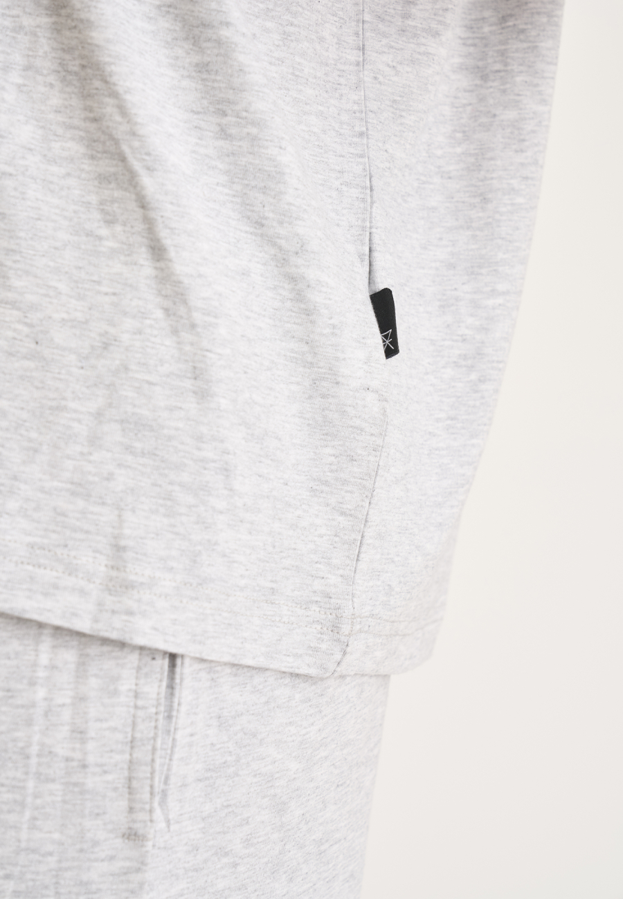 Oversized Tee | Bambusviskose | Grå -JBS of Denmark Women