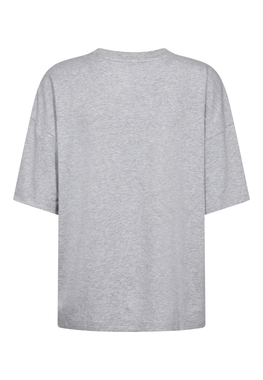 Oversized Tee | Bambusviskose | Grå -JBS of Denmark Women