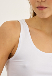 Tanktop 2-pak | Bambusviskose | Hvid -JBS of Denmark Women