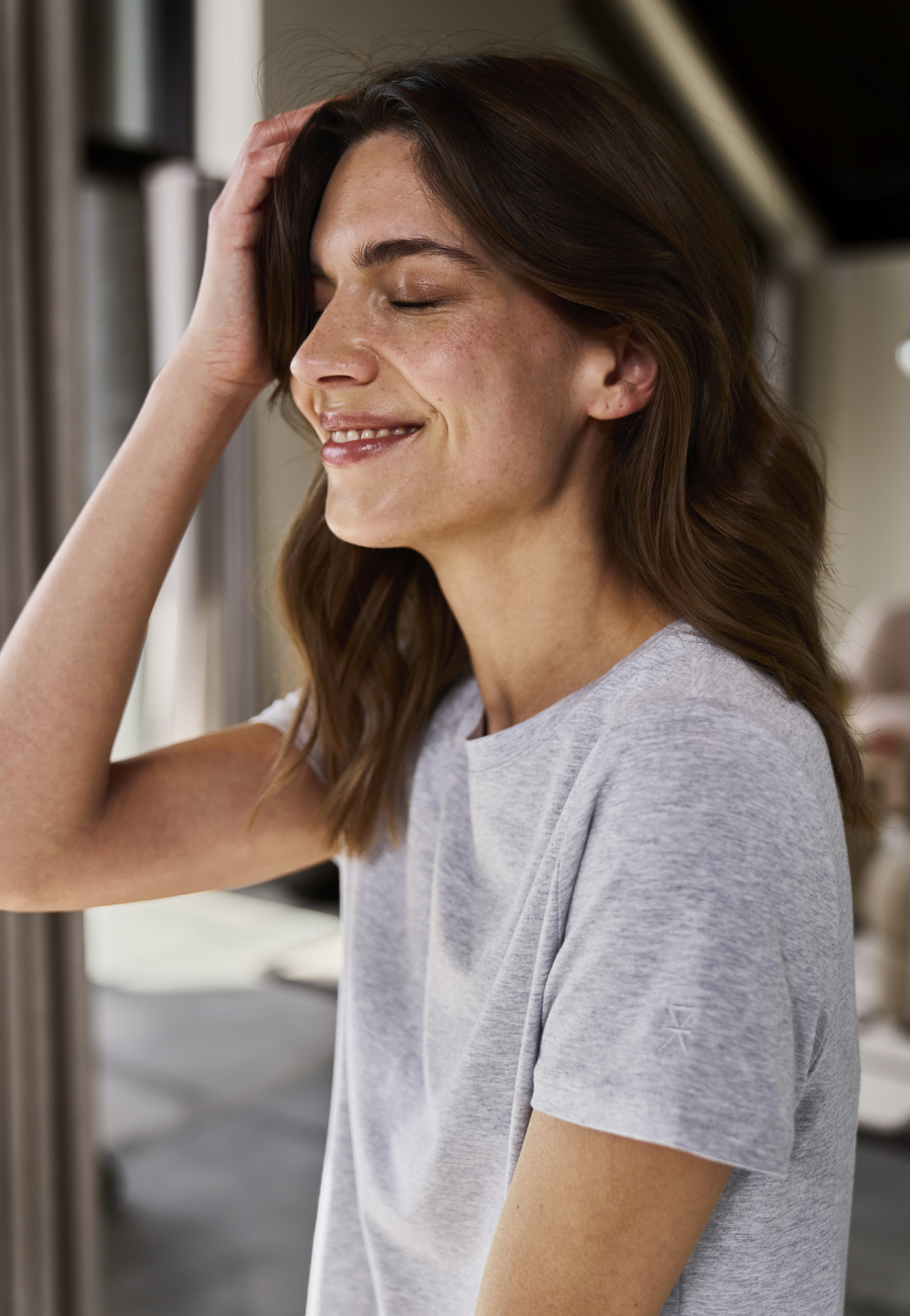 T-shirt |  Bambusviskose | Grå -JBS of Denmark Women