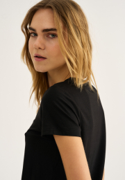 T-shirt |  Bambusviskose | Sort -JBS of Denmark Women