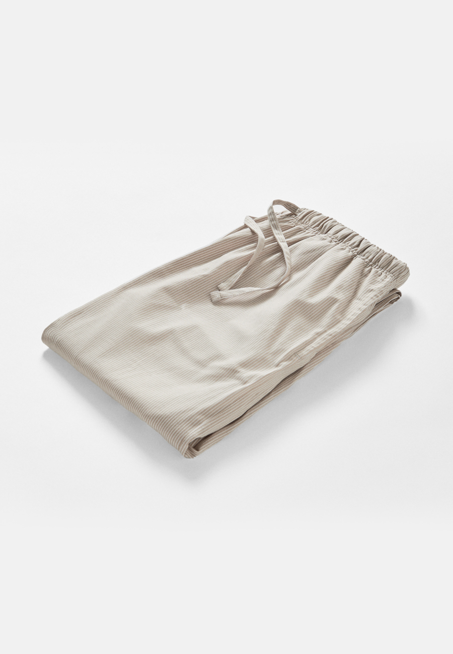 Pyjamasbukser, Bambusviskose, Sand