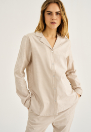 Pyjamasskjorte | Bambusviskose | Sand -JBS of Denmark Women