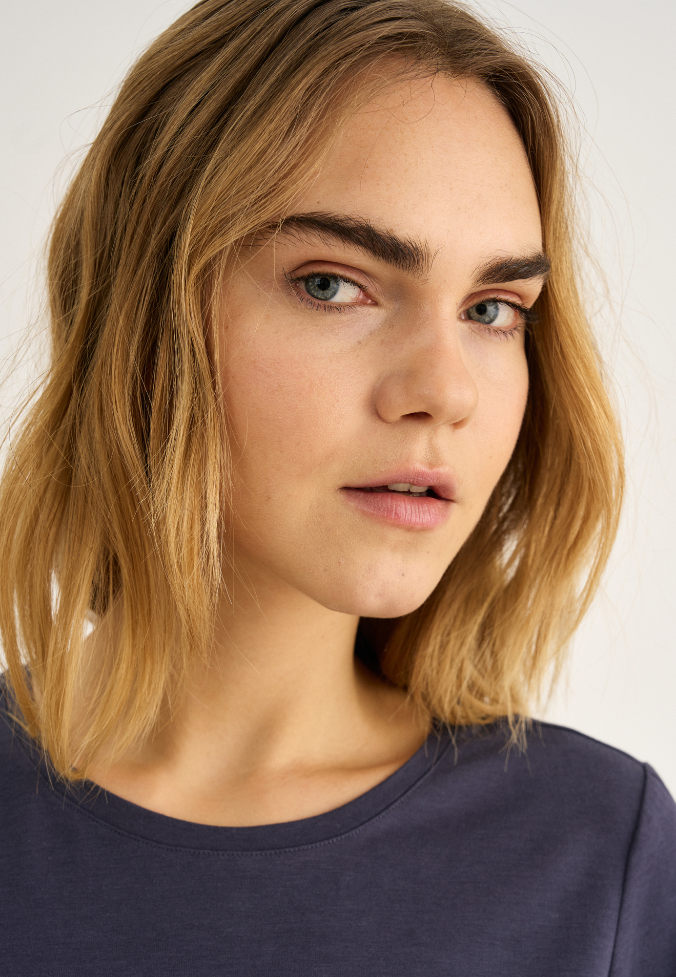 T-shirt, Bambusviskose, Lavendel