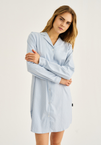 Natkjole | Bambusviskose | Blåstribet -JBS of Denmark Women