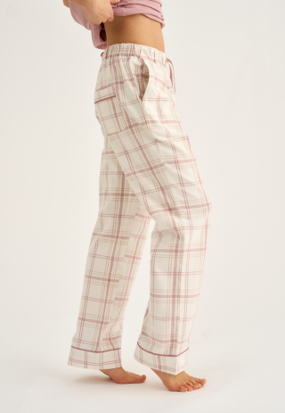 Pyjamasbukser | 100% økologisk bomuld | Rosa stribet -JBS of Denmark Women Pyjamasbukser | 100% økologisk bomuld | Rosa stribet -JBS of Denmark Women