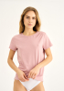 T-shirt |  Bambusviskose | Rosa -JBS of Denmark Women