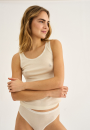Tanktop | 100% uld | Ivory -JBS of Denmark Women