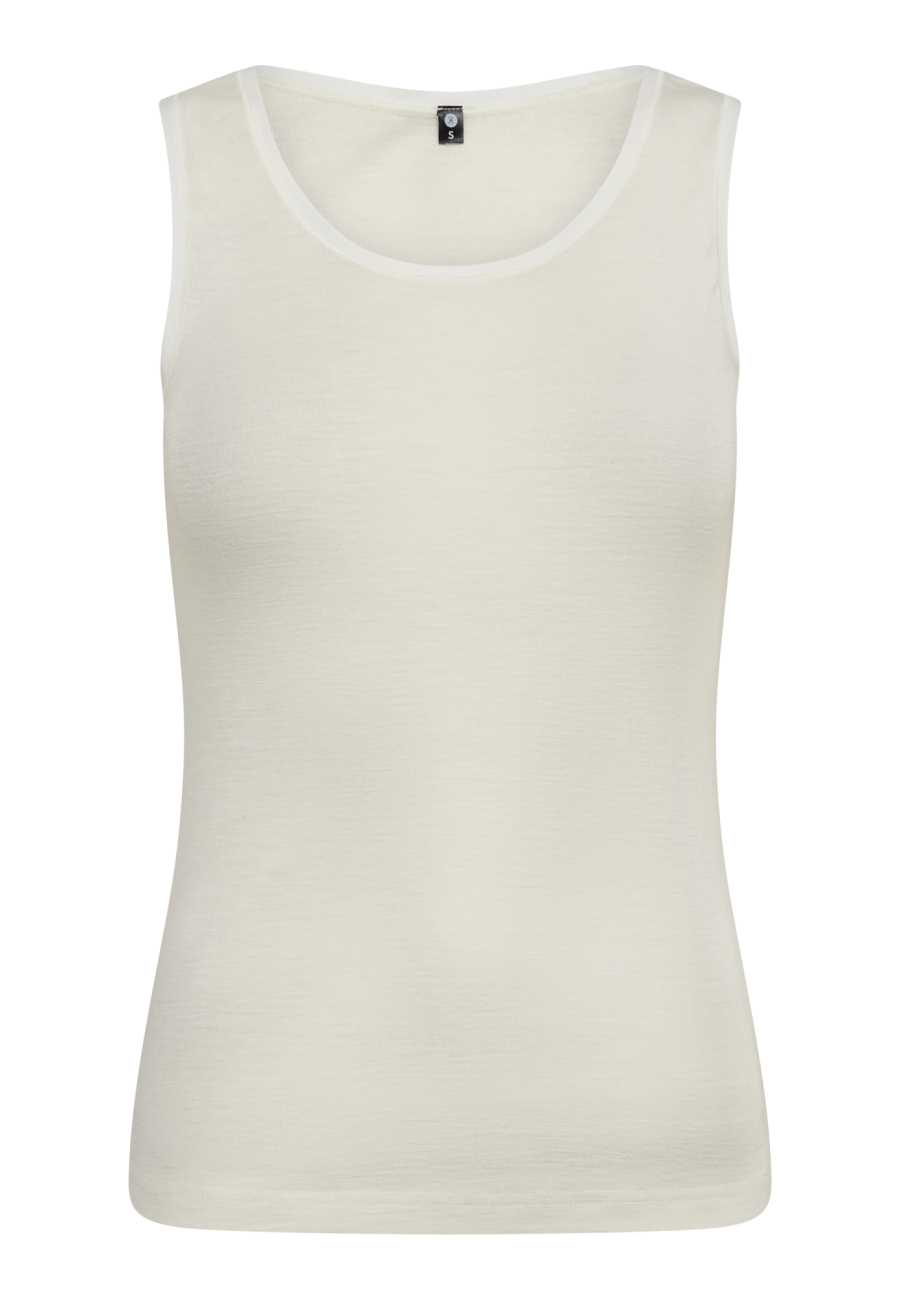 Tanktop | 100% uld | Ivory -JBS of Denmark Women