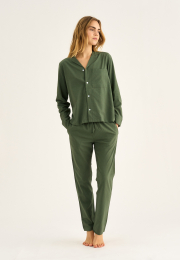 Pyjamasbukser | Bambusviskose | Grøn -JBS of Denmark Women
