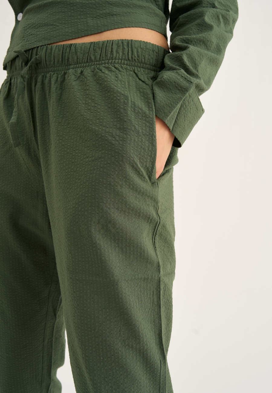 Pyjamasbukser | Bambusviskose | Grøn -JBS of Denmark Women