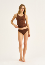 Tanktop |  Bambusviskose | Brun -JBS of Denmark Women