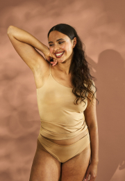 Stroptop m. support | Bambusviskose | Nude -JBS of Denmark Women