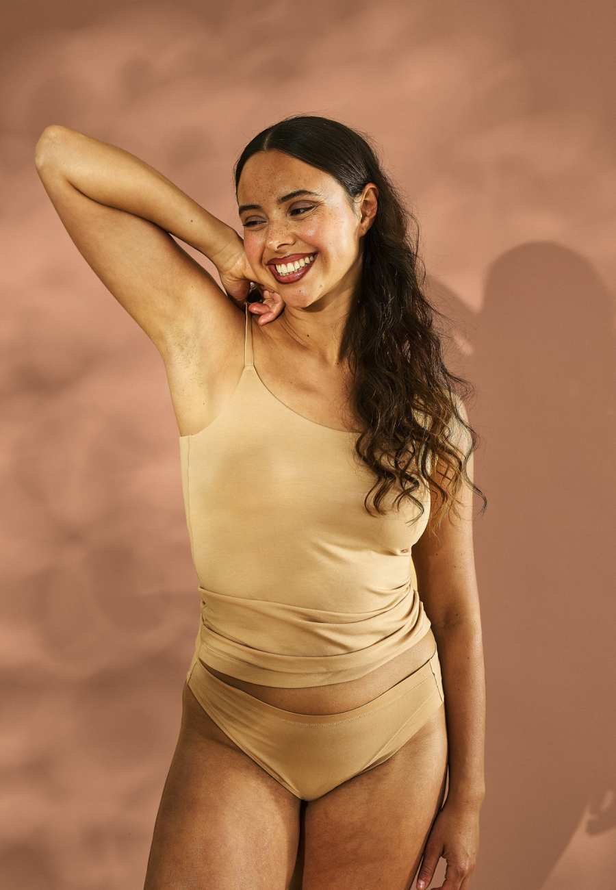 Stroptop m. support | Bambusviskose | Nude -JBS of Denmark Women