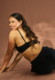 BH-top m. support | Bambusviskose | Sort -JBS of Denmark Women