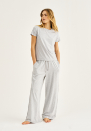 Bukser m. lige ben | Bambusviskose | Grå -JBS of Denmark Women