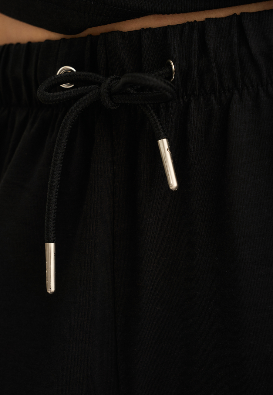 Bukser m. lige ben | Bambusviskose | Sort -JBS of Denmark Women