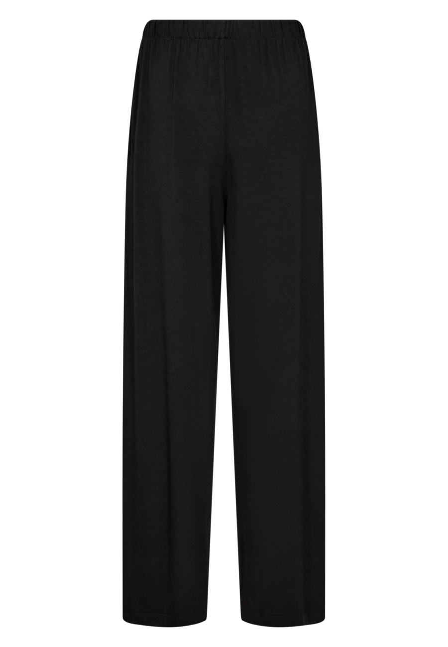 Bukser m. lige ben | Bambusviskose | Sort -JBS of Denmark Women