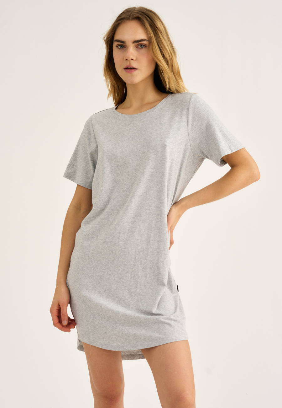 Big shirt |  Bambusviskose | Grå -JBS of Denmark Women