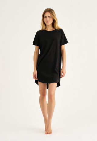 Big shirt |  Bambusviskose | Sort -JBS of Denmark Women