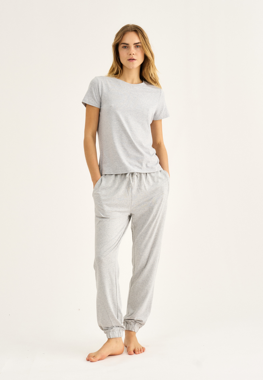 Bukser | Bambusviskose | Grå -JBS of Denmark Women
