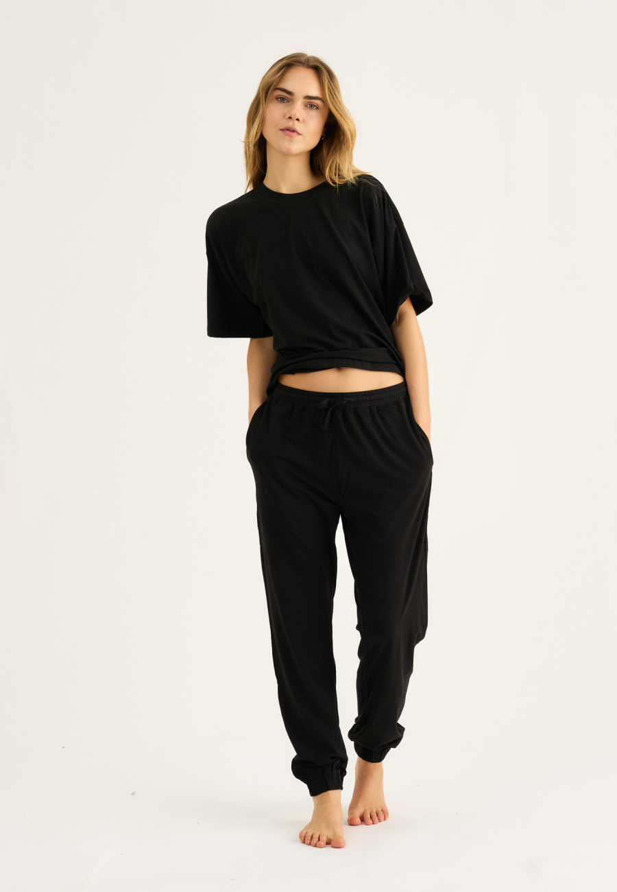 Bukser | Bambusviskose | Sort -JBS of Denmark Women