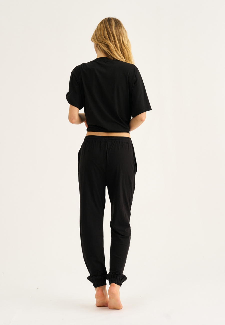 Bukser | Bambusviskose | Sort -JBS of Denmark Women