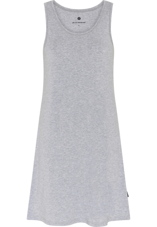 Kjole med brede stropper | Bambusviskose | Grå -JBS of Denmark Women