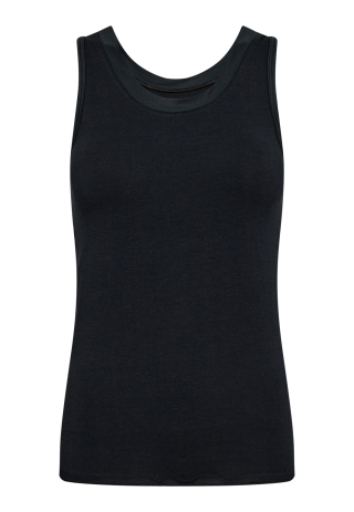 Tanktop | Økologisk bambusviskose | Sort -JBS of Denmark Women