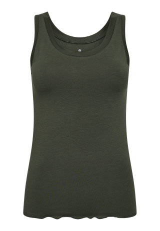 Tanktop | Økologisk bambusviskose | Grøn -JBS of Denmark Women