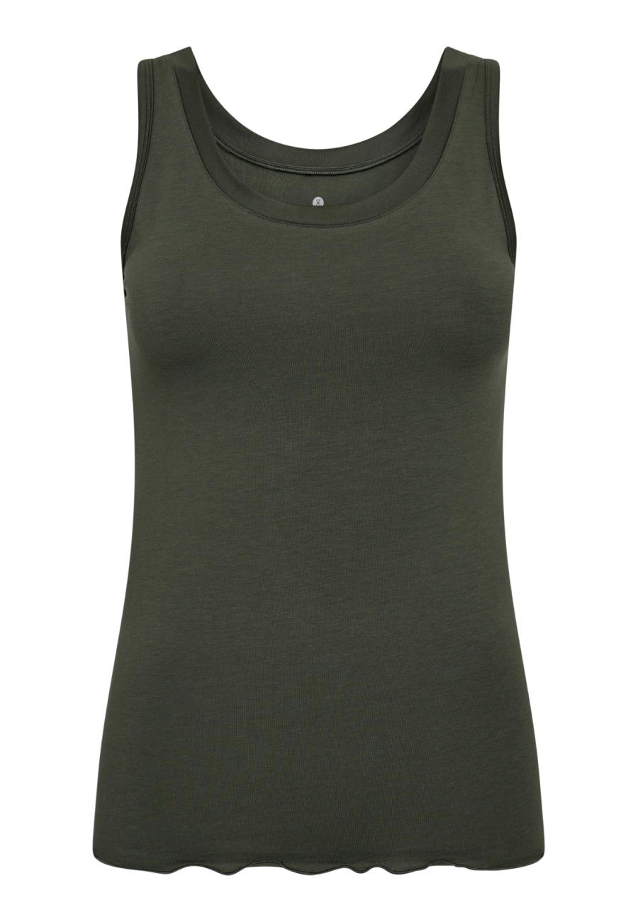 Tanktop | Økologisk bambusviskose | Grøn -JBS of Denmark Women
