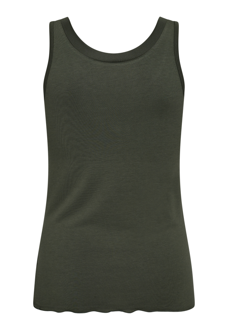 Tanktop | Økologisk bambusviskose | Grøn -JBS of Denmark Women