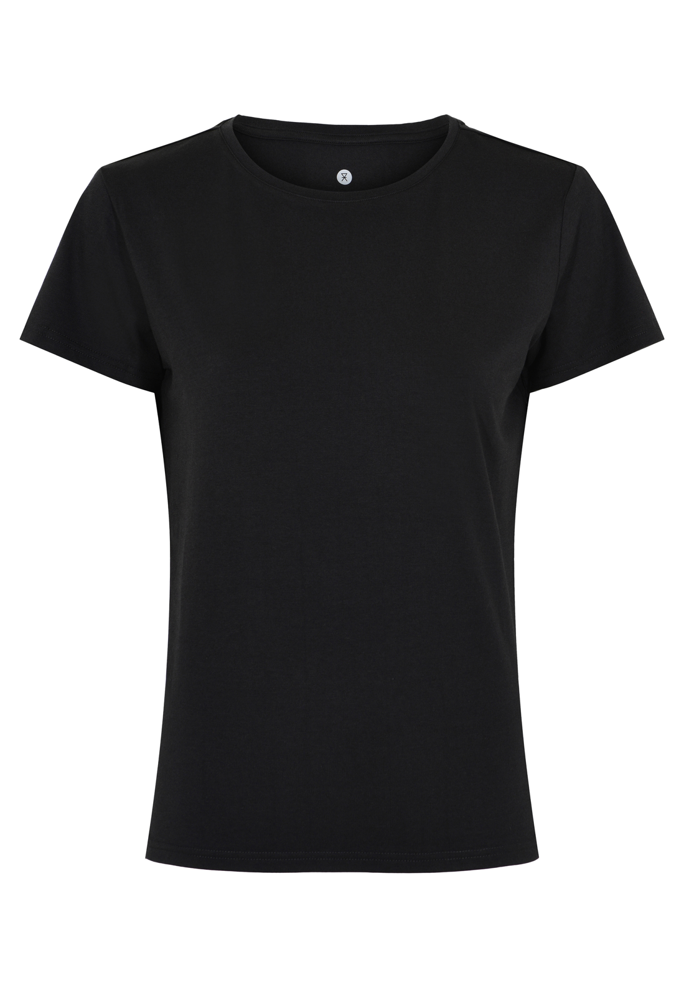 T-shirt, Bambusviskose, Sort