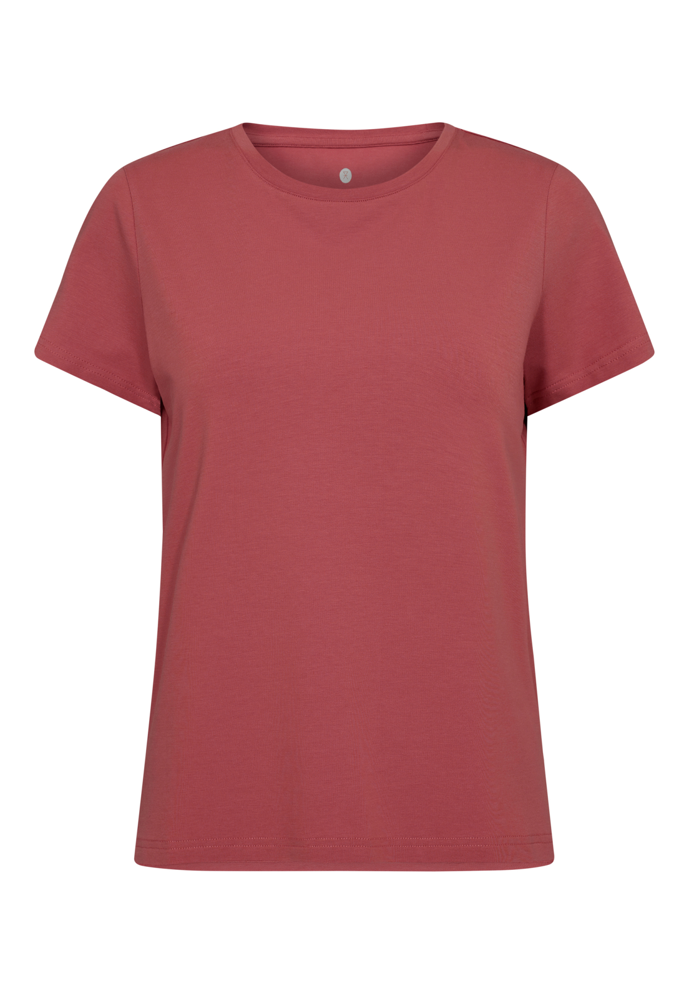 T-shirt, Bambusviskose, Rød