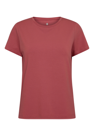 T-shirt, Bambusviskose, Rød