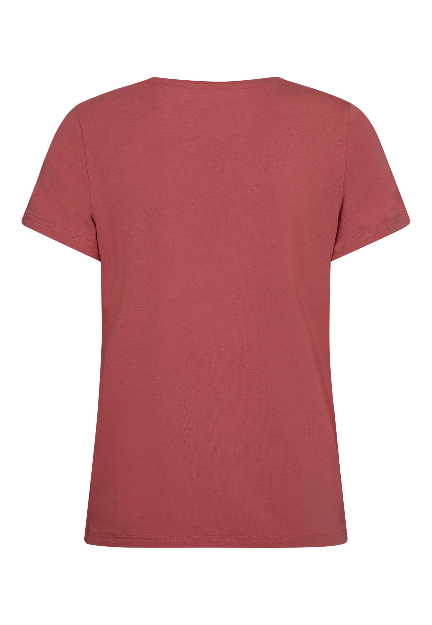 T-shirt, Bambusviskose, Rød