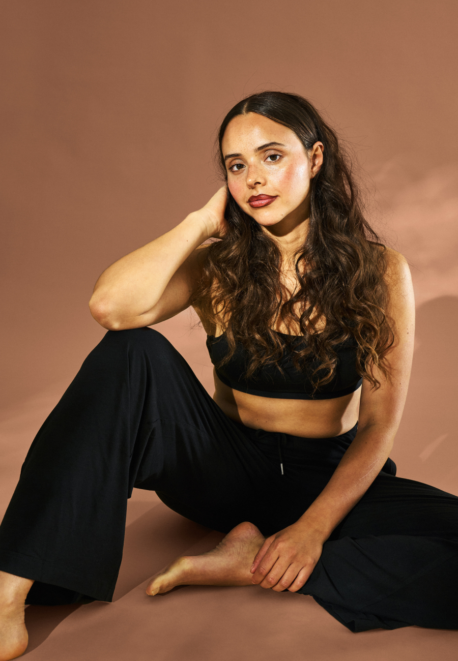 BH-top m. support | Bambusviskose | Sort -JBS of Denmark Women