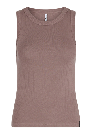 Rib tanktop | Bambusviskose | Brun -JBS of Denmark Women Rib tanktop | Bambusviskose | Brun -JBS of Denmark Women