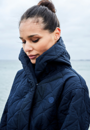 Vinterbadekåbe | fleece | Navy -JBS of Denmark Women