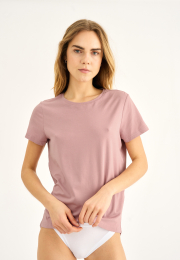 T-shirt |  Bambusviskose | Rosa -JBS of Denmark Women