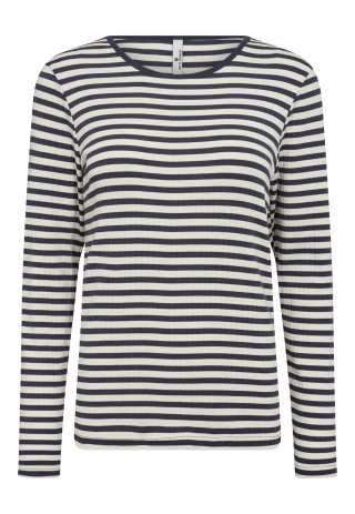 Rib trøje | Bambusviskose | Blåstribet -JBS of Denmark Women Rib trøje | Bambusviskose | Blåstribet -JBS of Denmark Women