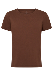 T-shirt |  Bambusviskose | Brun -JBS of Denmark Women