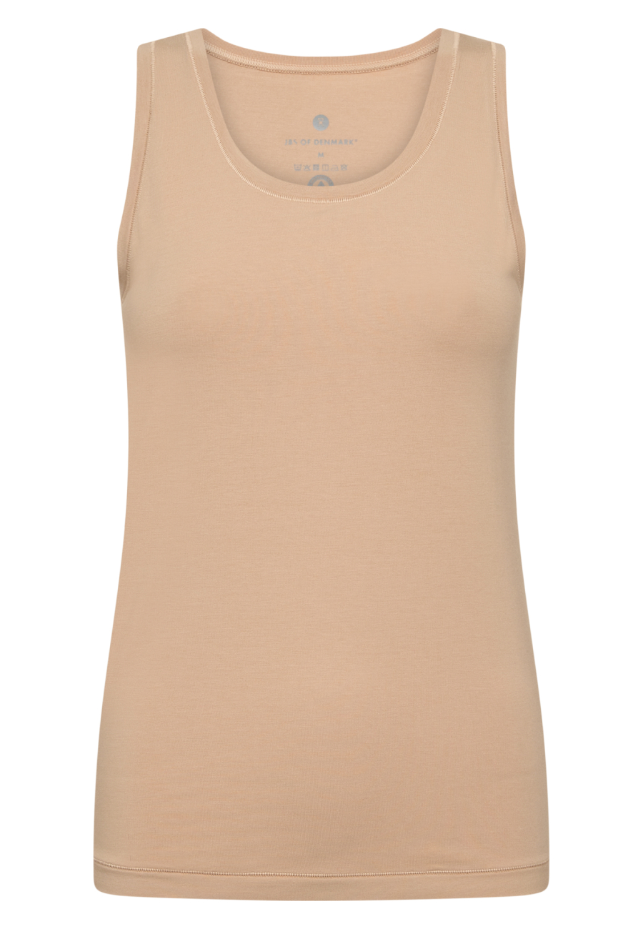 Tanktop, Bambusviskose, Nude